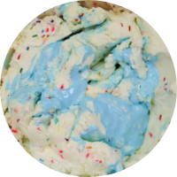 Ice Cream flavor Birthday Cake