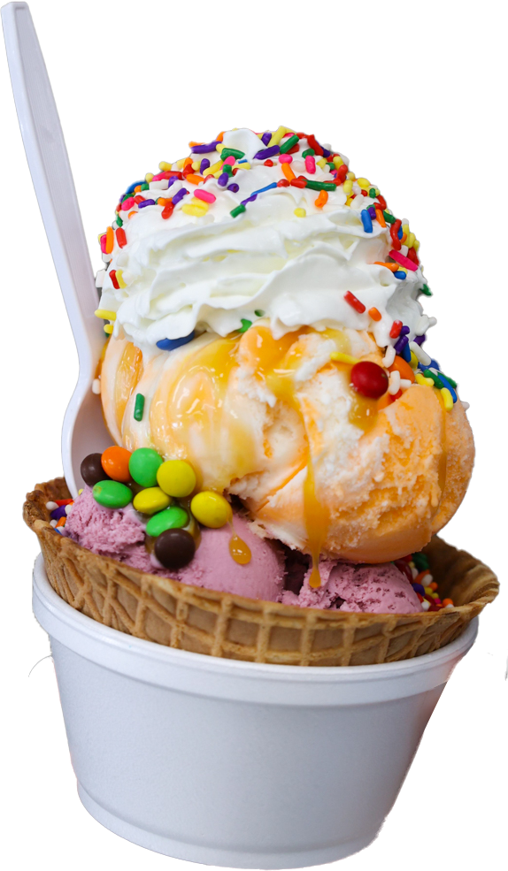 Ice Cream in Cone/Bowl